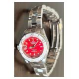 Invicta Pro Diver Red Steel Watch