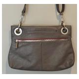 Crossbody Montana Medium Fold Over Gray Neutral by Hammitt
