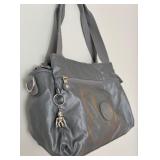 Kipling Basic Elysia Shoulder Bag in Tender Grey