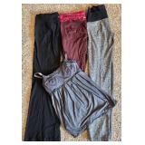 Three Pairs of Lulu Lemon Leggings and Lulu Tank Top