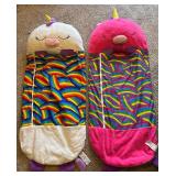 Two Kids Sleeping Bags by "Happy Nappers"