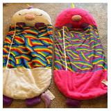Two Kids Sleeping Bags by "Happy Nappers"