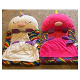 Two Kids Sleeping Bags by "Happy Nappers"
