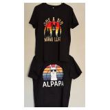 Two Fun T-Shirts / "She A Bad Mama Lama" & "Alpapa"