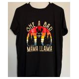 Two Fun T-Shirts / "She A Bad Mama Lama" & "Alpapa"