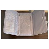 Vera Brady Black and White Paisley Tote Bag and Wallet