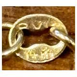 14K Gold Chain with Cross Pendant