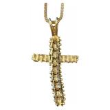 14K Gold Chain with Cross Pendant
