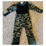 2 Children Size 5-6 Military Halloween Costumes