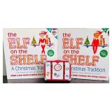 Girl and Boy Elf On The Shelf Toys including Assortment of Outfits