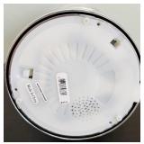 Group of 3 Christmas Themed Pillows and a Snow Globe Candle Holder