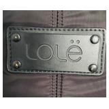 Lole Black Tote Bag with Backpack Straps