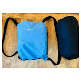 Nike Satchel Blanket and Camo Sleeping Bag