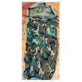 Nike Satchel Blanket and Camo Sleeping Bag