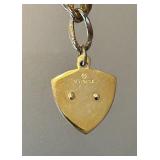 Vintage 10k Gold Filled Western Electric Pendant Charm Bracelet