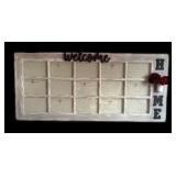 Vintage Window Pane Decorative Wall Hanging