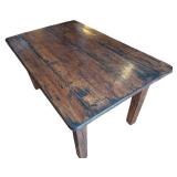 Rustic Style Farmhouse Dining Room Table