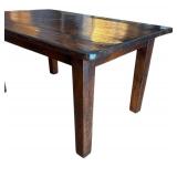 Rustic Style Farmhouse Dining Room Table