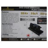 LandHonor Skid Steer Vibratory Plate Compactor