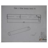 LandHero 25mm X 185mm Universal Excavator Bucket Pins