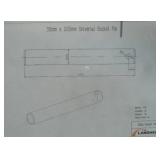 LandHero 35mm X 225mm Universal Excavator Bucket Pins