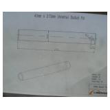 LandHero 40mm X 270mm Universal Excavator Bucket Pins