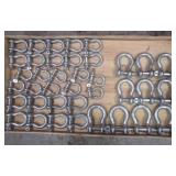 Anchor Shackles 38pcs 3/4"-1 1/4"