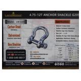 Anchor Shackles 38pcs 3/4"-1 1/4"