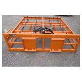 LandHonor Skid Steer Hay Accumulator Grapple