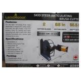 LandHonor 42" Skid Steer Articulating Brush Cutter