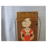 (G-1) Vintage Holgate Popeye Wooden...