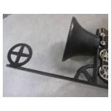 (H-1) Cast Iron Bell and Train Engi...