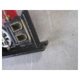 (H-1) Cast Iron Bell and Train Engi...