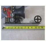 (H-1) Cast Iron Bell and Train Engi...