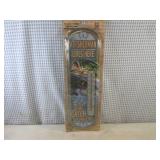 (H-1) Metal Thermometer "A Fisherma...
