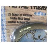 (H-1) Metal Thermometer "A Fisherma...