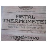(H-1) Metal Thermometer "A Fisherma...