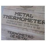 (H-1) Metal Thermometer "Don