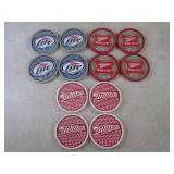 (EC1) 12 Thick Rubber Miller Beer C...