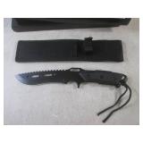 (CNTR) 12" Fixed Blade Knife with C...