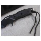 (CNTR) 12" Fixed Blade Knife with C...