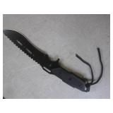 (CNTR) 12" Fixed Blade Knife with C...