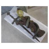 (EC1) Snake Figure with Sword Wall ...
