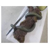 (EC1) Snake Figure with Sword Wall ...