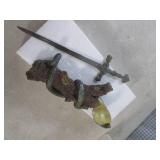 (EC1) Snake Figure with Sword Wall ...