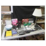 (G-1) Lot of Misc Including Lamp, G...