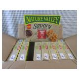 (B-1) 8 Boxes of Nature Valley Smok...