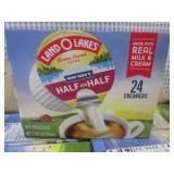 (C-1) 6 Boxes of 24 Half and Half C...