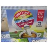 (C-1) 6 Boxes of 24 Half and Half C...