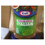 (B-3) 6 Bottles of Kraft Tuscan Hou...